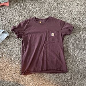 Carhartt Dark Purple Original Fit Tee